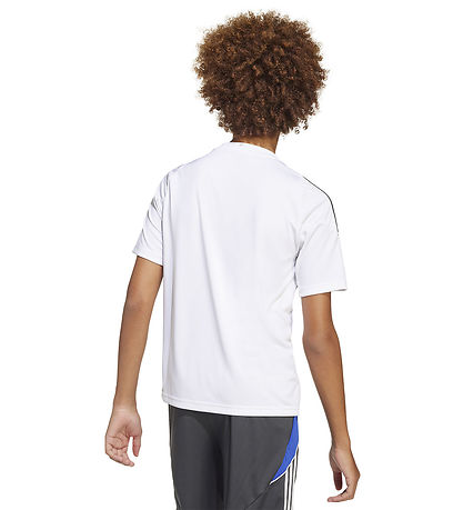 adidas Performance T-shirt - Messi TR Jsy Y - White/Carbon