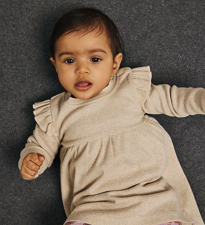 Name It Dress - NbfSiclo - Gilded Beige w. Glitter Name It Dress - NbfSiclo - Gilded Beige w. Glitter