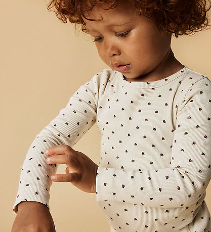 Lil' Atelier Bluse - Marienkäfer - NmnLago - Turteltaube
