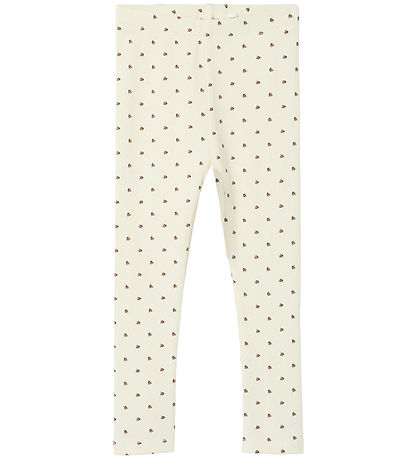 Lil' Atelier Leggings - Ladybug - NmnLago - Turtledove
