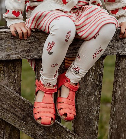 Pom Pom Sandaler - Forretter Scallop Borrelås - Rose Melon Pom Pom Sandaler - Forretter Scallop Borrelås - Rose Melon
