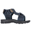 Pom Pom Sandals - Trekking Velcro - Navy Pom Pom Sandals - Trekking Velcro - Navy
