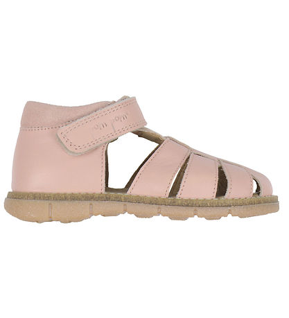 Pom Pom Sandals - Velcro - Old Rose Pom Pom Sandals - Velcro - Old Rose