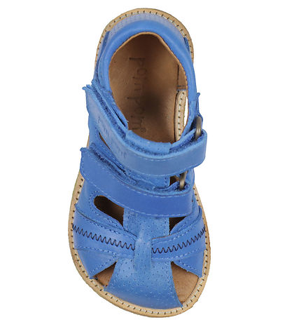 Pom Pom Sandalen - Classic+ Wrijfzool gesloten Twee Klittenband 