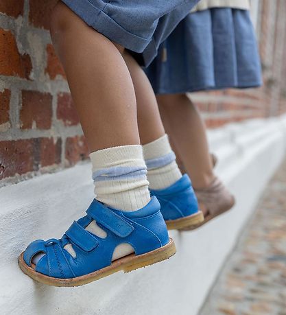 Pom Pom Sandalen - Classic+ Wrijfzool gesloten Twee Klittenband 