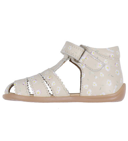 Pom Pom Sandals - Starters Scallop Velcro - Bellis