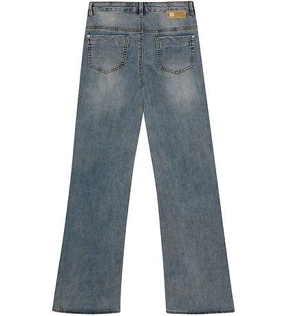 Indisch Blue Jeans Jeans - Weite Passform - Beschädigt Light Den Indisch Blue Jeans Jeans - Weite Passform - Beschädigt Light Den