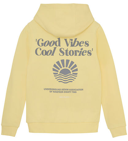 Indian Blue Jeans Hoodie - Lemonade w. Print