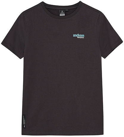 Indianer Blue Jeans T-Shirt - Antra Ash m. Print