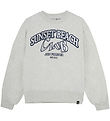 Indian Blue Jeans Sweatshirt - Melange - Cloud w. Print