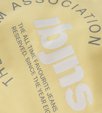 Indian Blue Jeans Sweatshirt - Lemonade w. Print