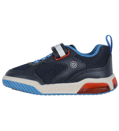 Geox Lichtgevende Schoenen - J Inek B. E - Navy/Light Blue