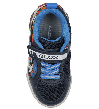 Geox Lichtgevende Schoenen - J Inek B. E - Navy/Light Blue