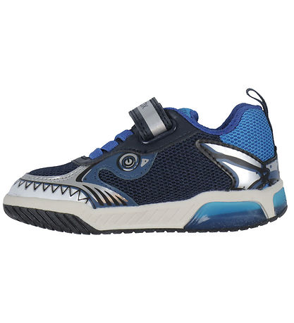 Geox Light-Up Shoes - J Inek B. D - Navy/Light Blue