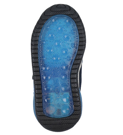 Geox Light-Up Shoes - J Inek B. D - Navy/Light Blue
