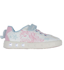 Geox Light-Up Shoes - J Skylin - White/Pink Geox Light-Up Shoes - J Skylin - White/Pink