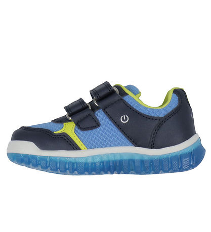 Geox Light-Up Shoes - B Lightyloo - Navy/Azure
