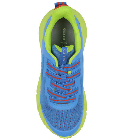 Geox Schoenen - J Flexyper Fast - Royal/Limoen