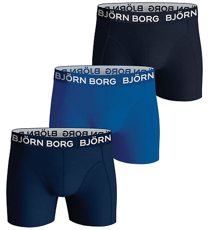 Björn Borg Boxershorts - 3er-Pack - Blau Björn Borg Boxershorts - 3er-Pack - Blau
