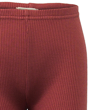 Minimalisma Leggings - Bieber - Silk/Cotton - Hibiscus