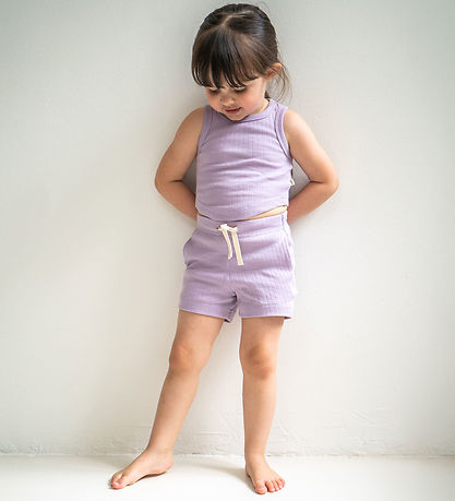 Minimalisma Leggings - Rib - North Sea - Lilac