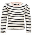 Minimalisma Blouse - Rib - Silk/Cotton - Bardot - Sailor Minimalisma Blouse - Rib - Silk/Cotton - Bardot - Sailor