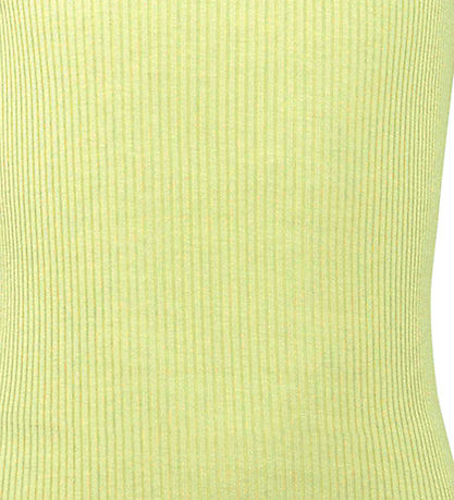 Blouse Minimalisma - Rib - Soie/Coton - Bergen - Citron