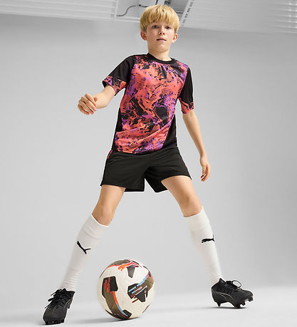 Puma T-skjorte - Individuell CUP Jr - Svart m. Trykk Puma T-skjorte - Individuell CUP Jr - Svart m. Trykk