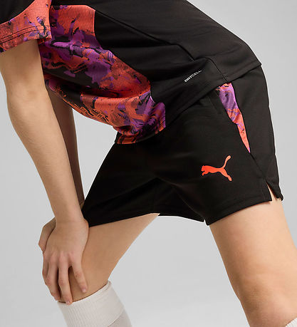 Puma T-shirt - IndividualCUP Jr - Black w. Print