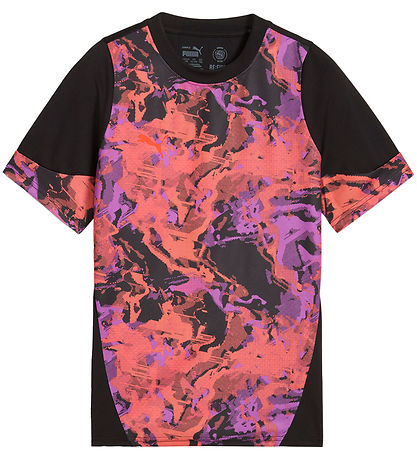 Puma T-shirt - IndividualCUP Jr - Black w. Print