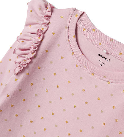 Name It Blússa - NmfSophie - Corsage M. Hjörtu