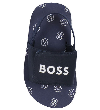 BOSS Flip Flops - Navy/White