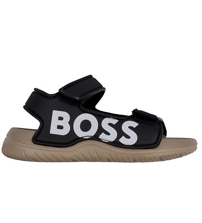 BOSS Sandalar - Svart/Hvítt