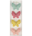 Meri Meri Hair Clips - 4-Pack - Felt - Butterflies - 5 cm - Clip