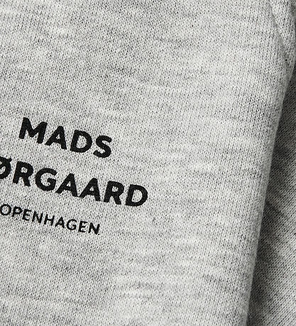 Mads Nørgaard Sweatpants - Phil - Grey Melange