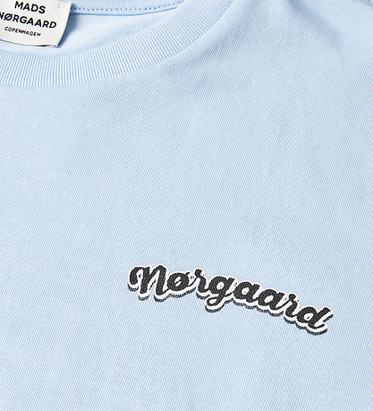 Mads Nørgaard T-shirt - Thorlino - Cashmere Blue