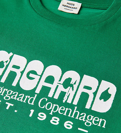 Mads Nørgaard T-shirt - Thorlino - Verdant Green Mads Nørgaard T-shirt - Thorlino - Verdant Green