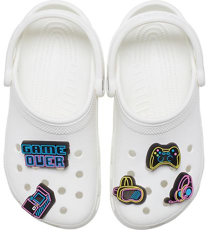 Crocs Hänge - Neon Spelare - 5-pack