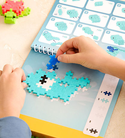 Plus-Plus Activity Pack - Puzzle Town Number - 125 pcs - The sea