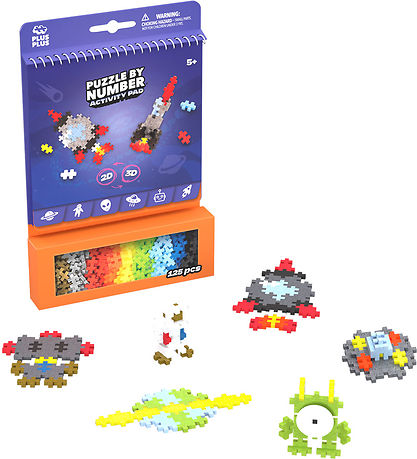 Plus-Plus Activity Pack - Puzzle Town Number - 125 pcs - The roo Plus-Plus Activity Pack - Puzzle Town Number - 125 pcs - The roo