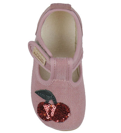 Living Kitzbühl Slippers - Cheeky Cherry - Dark Rose Cloud