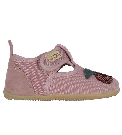 Living Kitzbühl Slippers - Cheeky Cherry - Dark Rose Cloud