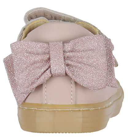 Angulus Shoes - Pink w. Glitter bow