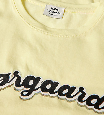 Mads Nørgaard T-Shirt - Tuvina - Inschrijving Yellow