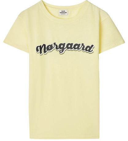 Mads Nørgaard T-Shirt - Tuvina - Inschrijving Yellow