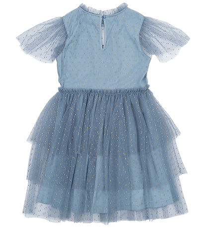 Robe The New - TnNarice - Ashley Blue/Gold av. Or à Pois Robe The New - TnNarice - Ashley Blue/Gold av. Or à Pois