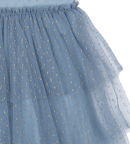 Robe The New - TnNarice - Ashley Blue/Gold av. Or à Pois Robe The New - TnNarice - Ashley Blue/Gold av. Or à Pois