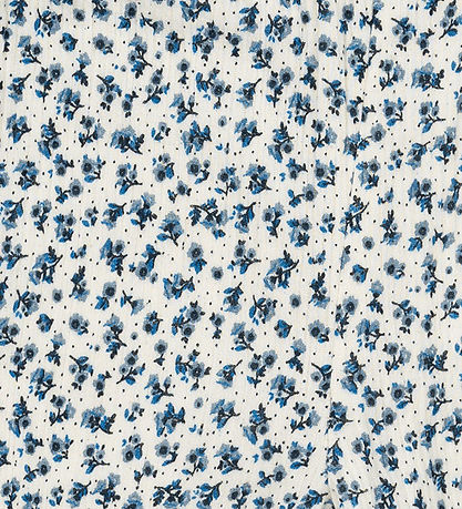 The New Siblings Trousers - TnstNikita - White Swan/Blue Flower