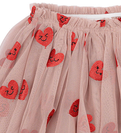 The New Siblings Skirt - TnstNicoline - Adobe Rose/Red Heart