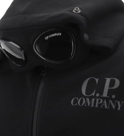 C.P. Company Cardigan - Black w. Sunglasses